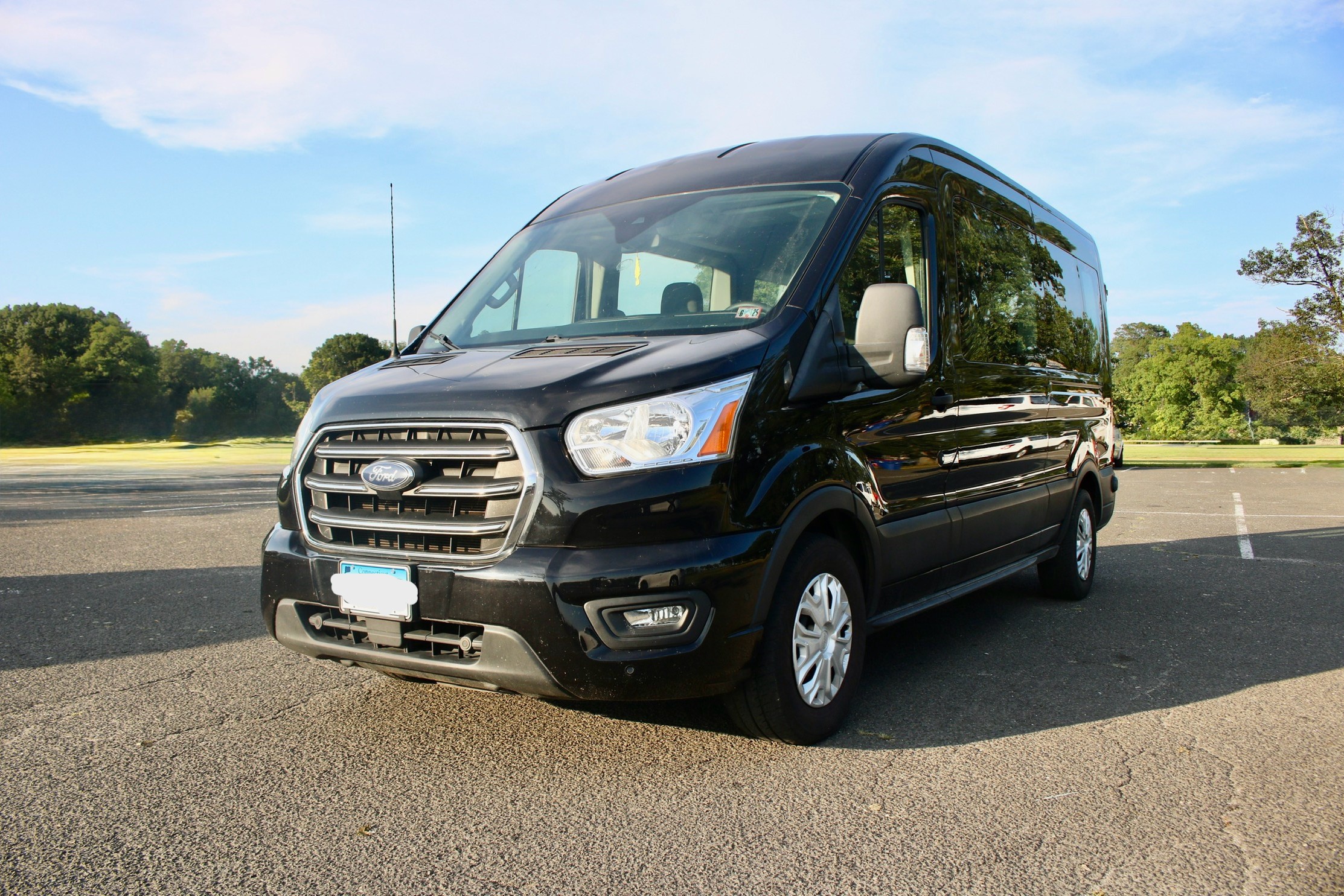 TravelSeats van interior and luggage space